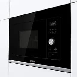 Мікрохвильова піч Gorenje вбудовувана 20л 800Вт гриль дисплей чорний - мініатюра 4