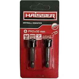 Бита Haisser по гипсокартону PH2x50 мм 2 шт. (81357)