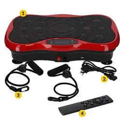Віброплатформа для тренувань 4FIZJO Ultra+ з пультом та еспандерами 4FJ0593 (P-5905973401531) - мініатюра 13