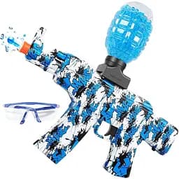 Бластер AK Ejection Gel Ball с орбизами 5000 шт. гель шариков с брызгами