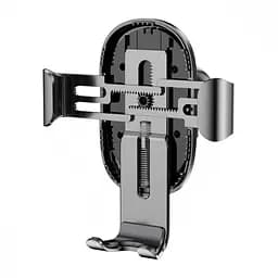 Тримач в машину з бездротовим ЗП Baseus Gravity Car Mount (Air Outlet Version) 1.67A 10W чорний (17216) - мініатюра 10