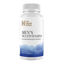 Мультивитамины для мужчин Men's Multivitamins My Nutri Week 90 капсул