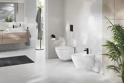 Змішувач для біде S-розміру Grohe Cubeo 1018102430 Чорний матовий - мініатюра 5