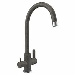 Змішувач для кухні під осмос Platinum 8204 HDF (мікс) Графит