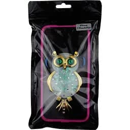 Чохол-накладка Toto TPU Stones Case IPhone 7 Plus /8 Plus Owl in Headphones Green - мініатюра 2