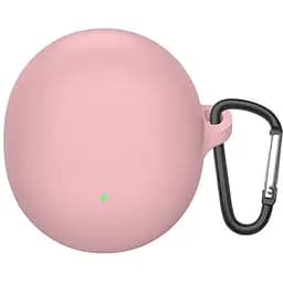 Чехол-накладка DK для Oppo Enco R2 | Silicone Candy Friendly с карабином (016054) (pink)