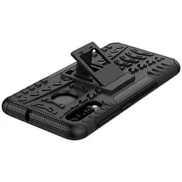 Чохол-накладка Toto Dazzle Kickstand 2 in 1 Case Samsung Galaxy A30s/A50/A50s Black - мініатюра 4