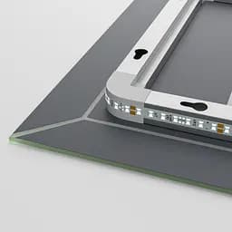 Дзеркало Mixxus Premium Cubic MR14-70x50-Reverse MP6647 - мініатюра 7