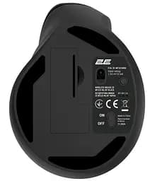 Миша 2E MF325 Silent WL/BT Vertical Black (2E-MF325WBK) - мініатюра 2