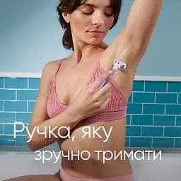 Станок для гоління Gillette Venus ComfortGlide Breeze з 2 змінними картриджами - мініатюра 6