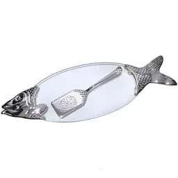 Блюдо BIG FISH сервірувальне для риби з лопаткою S&T 58х20 см (7х21 см) kuh0007985 - мініатюра 2