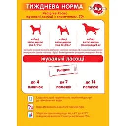 Ласощі для собак Pedigree Rodeo 70 г - мініатюра 5