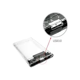 Кишеня зовнішня Dynamode 2.5" SATA HDD/SSD USB 3.0 Transparent (DM-CAD-25316) - мініатюра 8