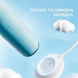 Електрична зубна щітка Oclean Kids Blue дитяча синя - мініатюра 3