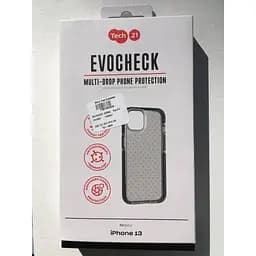 Оригінальний протиударний чохол Tech21 Evo Check для iPhone 13 (6.1") Smokey Black (T21-8923) - мініатюра 8