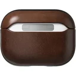 Чохол Nomad Modern Horween Leather Case шкіряний для Airpods Pro 2 покоління Rustic Brown - мініатюра 3