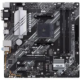 Материнская плата PRIME B550M-A/CSM sAM4 B550 4xDDR4 M.2 HDMI DVI D-Sub CSM mATX Asus teh0019060