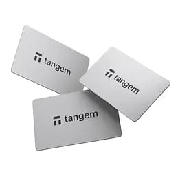 Криптогаманець Tangem Wallet 2.0 набір з 3 карток White (TG128X3-W)