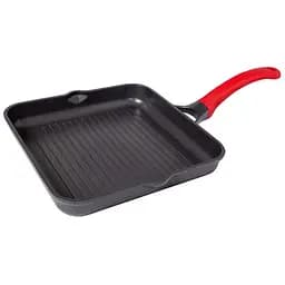 Сковорода гриль антипригарна квадратна Biol 28 см Modern алюміній 2814Р