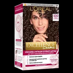 Краска для волос L'Oreal Paris Excellence Creme оттенок 500 светло-каштановый 176 мл (A9948600)