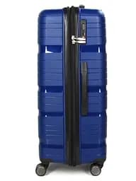 Валіза велика L поліпропілен Worldline Airtex 283 74,5×49×32см 120л Темно-синій - мініатюра 6