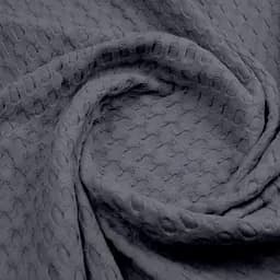Плед-покривало Cosas Waffle Weave Stormy 75х95 см (Blanket_64Stormy_WaffleWeave_75x95) - мініатюра 4