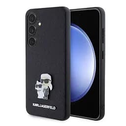 Чехол Karl Lagerfeld PU Saffiano Metal Karl and Choupette для Samsung Galaxy S24 Black (57983119541)