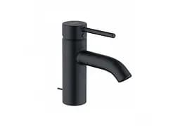 Змішувач для умивальника одноважільний 75 Kludi Bozz чoрный мат 382633976