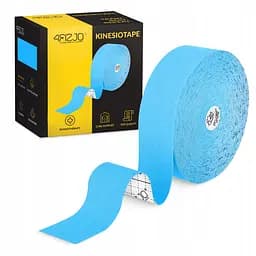 Стрічка кінезіологічна (кінезіо тейп) 4FIZJO 5 см x 31 м Sky Blue (P-5905973405546)