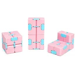 Антистрес кубик-трансформер Infinity Cube IGR133Pink пастельні кольори