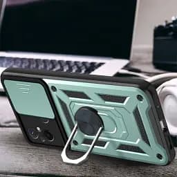Панель BeCover Military для Xiaomi Redmi 12C Dark Green (709167) - мініатюра 2