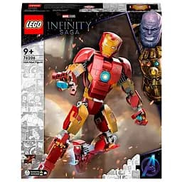 Конструктор LEGO Marvel Фигурка Железного человека, 381 деталь (76206)