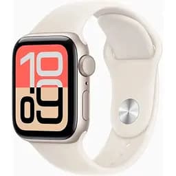 Смарт-часы Apple Watch SE 3 GPS 40mm Starlight Aluminium Case with Starlight Sport Band - M/L (MEH54RK/A)