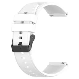 Ремінець GT для Realme Watch - білий ширина кріплення 20мм силікон Watchbands (W27-9WB39690011) - мініатюра 2