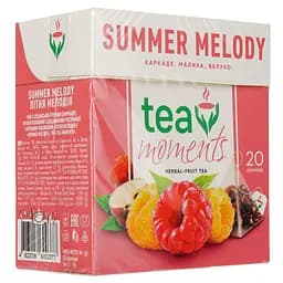 Чай фруктово-ягідний Tea Moments Summer Melody 34 г (20 шт. х 1.7 г) (920161) - мініатюра 2