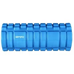 Масажний ролик Gymtek для йоги та фітнесу EVA 33 x 14 см синій - мініатюра 2