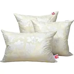 Подушка пуховая MirSon Extra №2761 средняя пух 5% 60х60 см шампань (2200005193716)