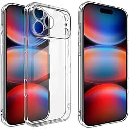 Чохол до мобільного телефона BeCover Apple iPhone 17 Pro Transparent (713761)
