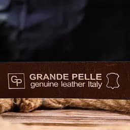 Ремінь шкіряний Grande Pelle чоловічий 3,4х120 см acs0024553 - мініатюра 7