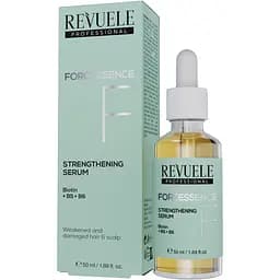 Сироватка для слабкого та пошкодженого волосся Revuele Hair Prof Forcessence Strengthening незмивна 50 мл
