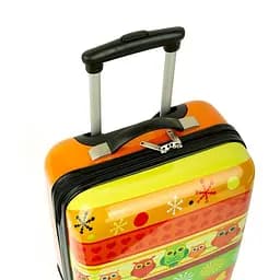 Дитяча валіза маленька S ABS-пластик Madisson Snowball 65018H 49×32×20см 25л Помаранчевий - мініатюра 2