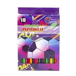 Карандаши деревянные J. Otten Бездеревні олівці, 18 цветов