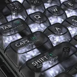 Бездротова клавіатура Xiaomi Miiw Customized Mechanical Keyboard BlackIO98 Dark Silver (3262407) - мініатюра 5