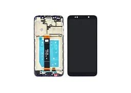 Дисплей для Huawei Y5 2018 с черным тачскрином и корпусной рамкой