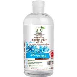 Зволожуюча міцелярна вода Pharma Bio Laboratory з оліями для зняття макіяжу, 500 мл