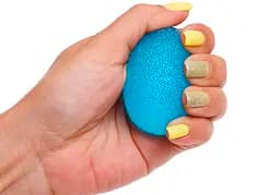 Еспандер кистьовий EasyFit Hand Boost (силіконове яйце) синій - мініатюра 2