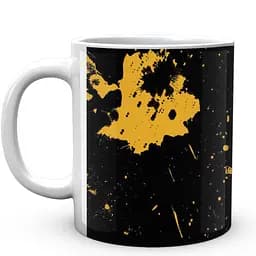 Кружка GeekLand Бэтмен Batman Бэтмен Лого в краске BM.02.345 330 мл белая