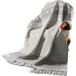 Плед Love You Олені меринос 140х200 см сірий (4078)