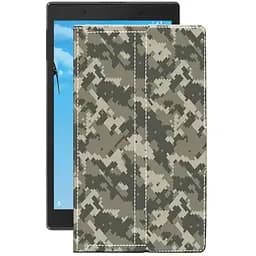 Чехол StatusCASE из экокожи для планшета Lenovo Tab 7 Essential TB-7304i Хаки-зеленый