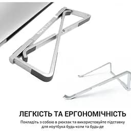 Підставка для ноутбука OfficePro LS530 Silver [144401] - мініатюра 7